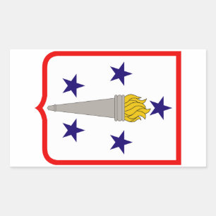 Sticker Rectangulaire Centre d'excellence de soutien