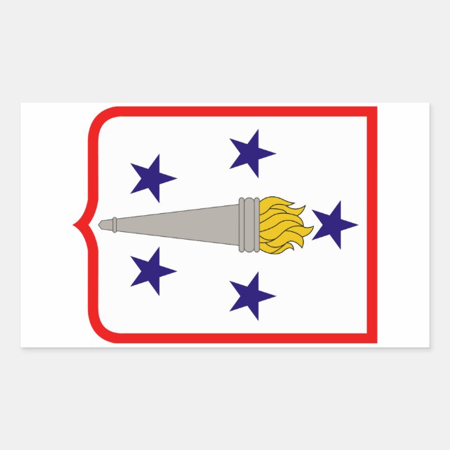 Sticker Rectangulaire Centre d'excellence en développement durable (Devant)