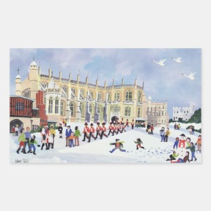 Sticker Rectangulaire Chapelle Saint-George Windsor