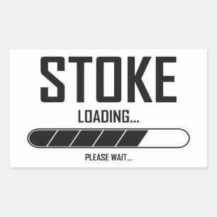 Sticker Rectangulaire Chargement du stock