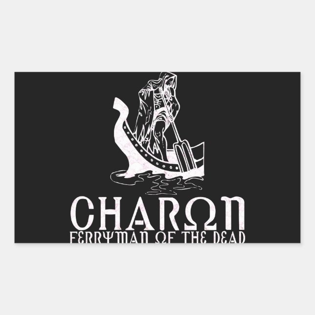 Sticker Rectangulaire Charon (Devant)