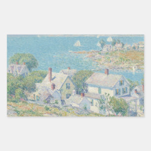 Sticker Rectangulaire Childe Hassam - Pays-Bas - Nouvelle-Angleterre