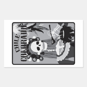 Sticker Rectangulaire Chili