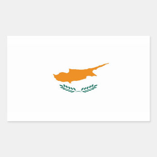 STICKER RECTANGULAIRE CHYPRE