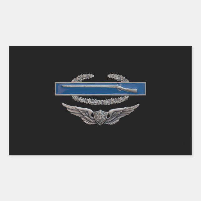 Sticker Rectangulaire CIB Aviation (Devant)