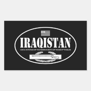 Sticker Rectangulaire CIB d'Iraqistan