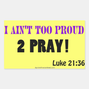 Sticker Rectangulaire Citations chrétiennes