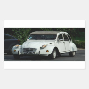 Sticker Rectangulaire Citroën 2 CV