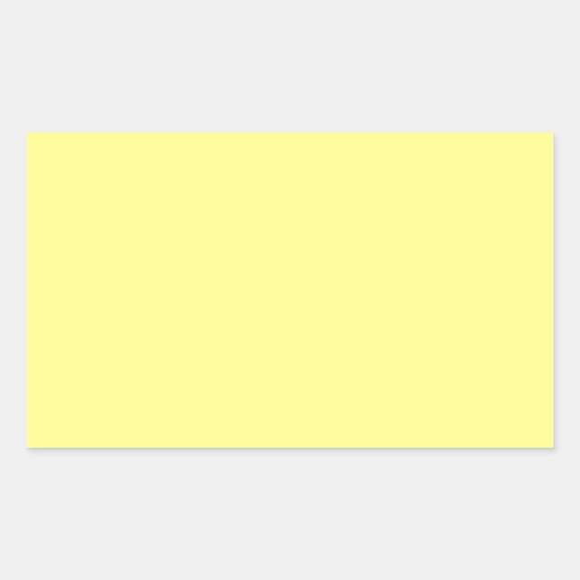 Sticker Rectangulaire Citron Sorbet (Devant)