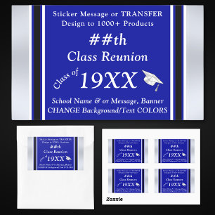Sticker Rectangulaire Classe Reunion Stickers, CHANGER DE COULEURS, Réun