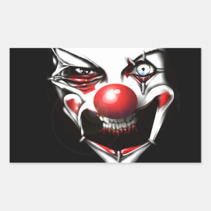 Autocollants Stickers Clown Horreur Zazzle Fr