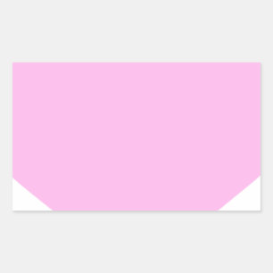 Sticker Rectangulaire Cœurs roses, Amour inconditionnel_