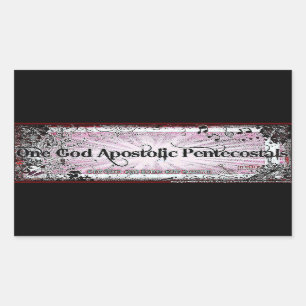 Sticker Rectangulaire Collection d'autocollant d'AP