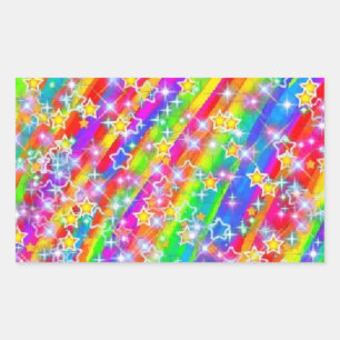 Sticker Rectangulaire Colorant vedette