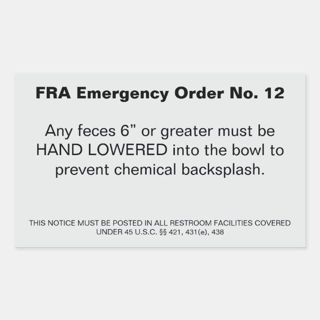 Sticker Rectangulaire Commande FRA (Devant)