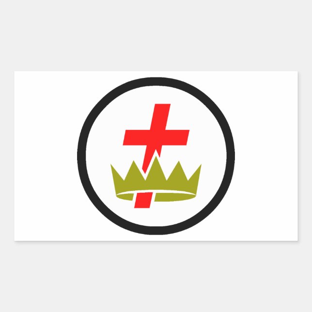 Sticker Rectangulaire Commanderie (Devant)