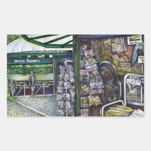 Sticker Rectangulaire Comment Est-Ce Qu'Une Image, Sans imagination ?