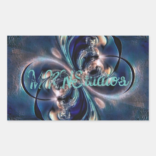 Sticker Rectangulaire Conception (Devant)