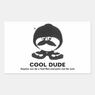 Sticker Rectangulaire cool