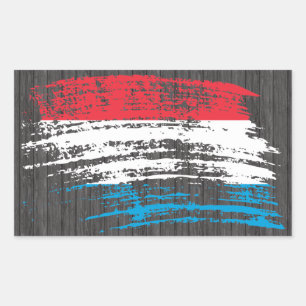 Sticker Rectangulaire Cool luxembourgeois