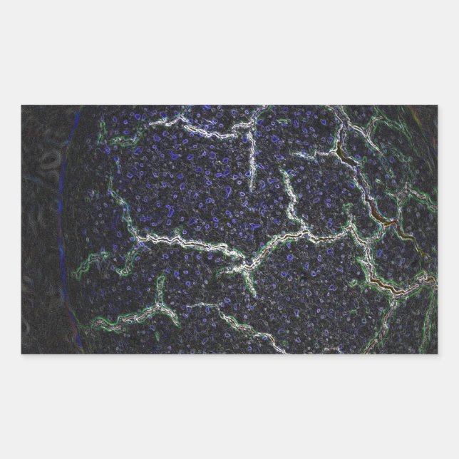 Sticker Rectangulaire coque écrasante (Devant)