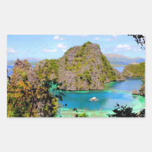 Sticker Rectangulaire Coron Travel