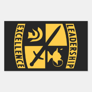 Sticker Rectangulaire Corps de formation des officiers de réserve milita
