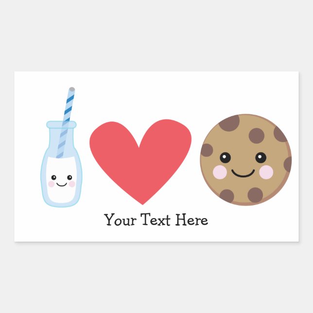 Sticker Rectangulaire Correspondance parfaite (Devant)