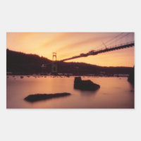 Coucher du soleil de pont de St Johns