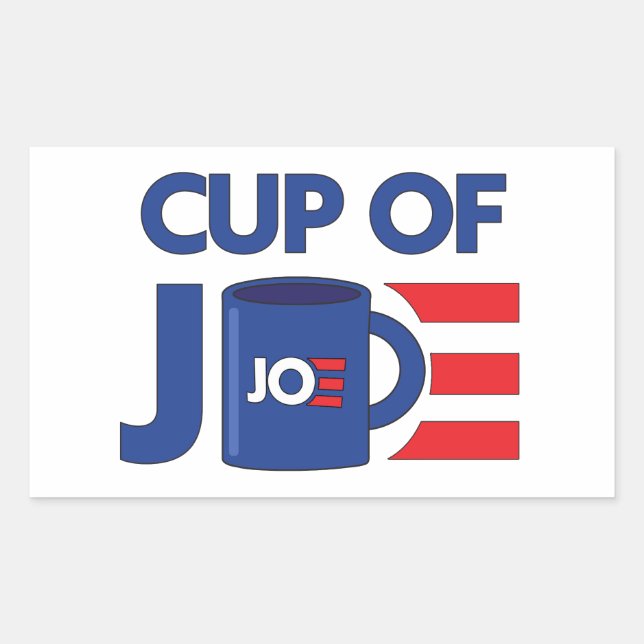 STICKER RECTANGULAIRE COUPE DE JOE (Devant)