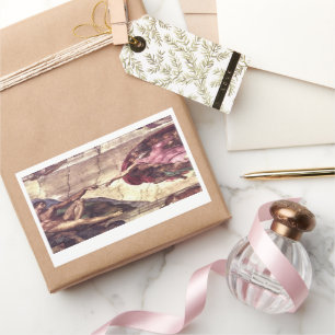 Sticker Rectangulaire Création d'Adam par Michaël Angelo