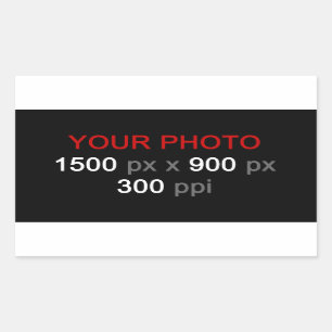 Sticker Rectangulaire Créations personnelles