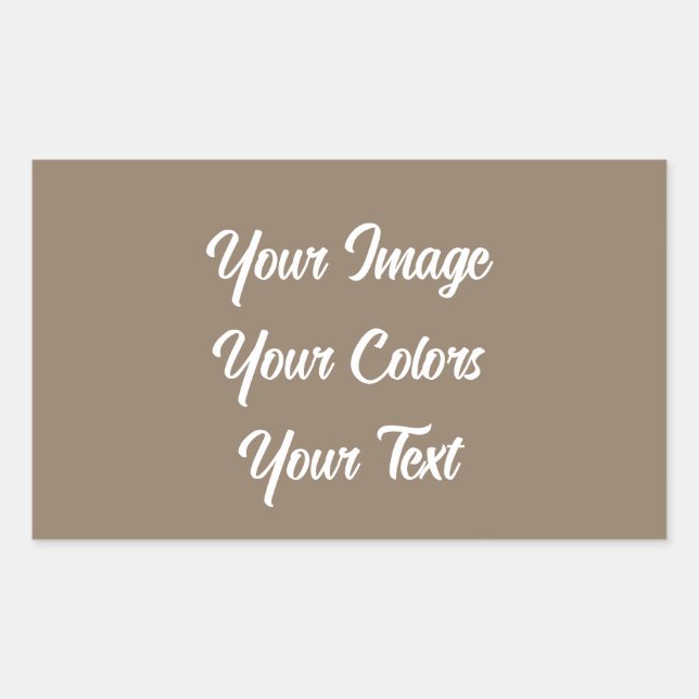 Sticker Rectangulaire Créez votre propre (Devant)