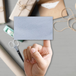 Sticker Rectangulaire Cuir bleu Caddy