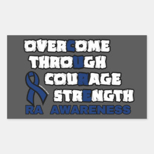 STICKER RECTANGULAIRE CURE...RA
