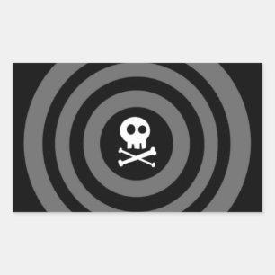 Sticker Rectangulaire Cute crane