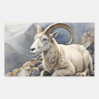 Dali mouton sur le sommet de la montagne