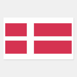 STICKER RECTANGULAIRE DANEMARK