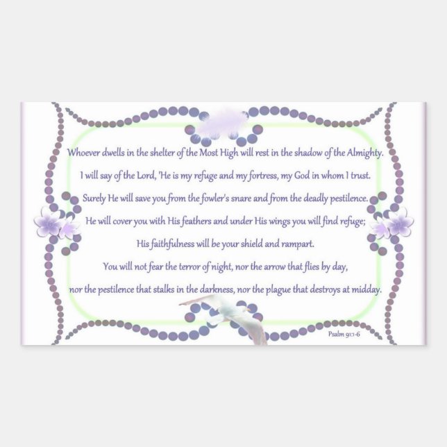 Sticker Rectangulaire Dans le refuge ! Carte (Devant)