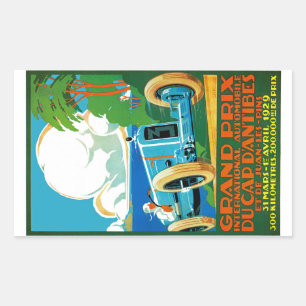 Sticker Rectangulaire d'Antibes de Grand prix Du Cap