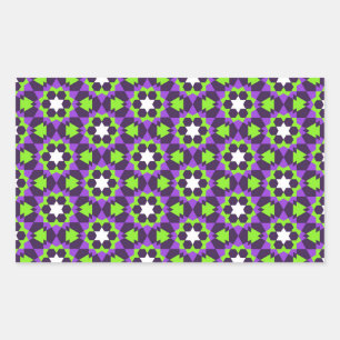 Sticker Rectangulaire décoration religieuse islamique géométrique motif