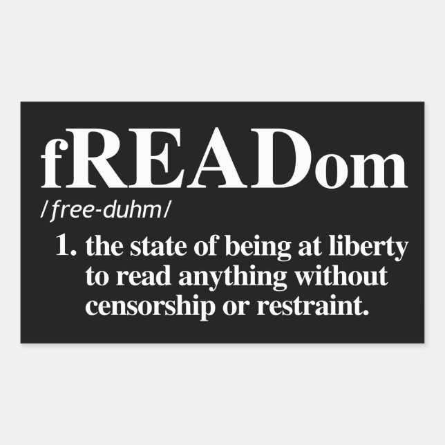 Sticker Rectangulaire Définition de flux (Devant)