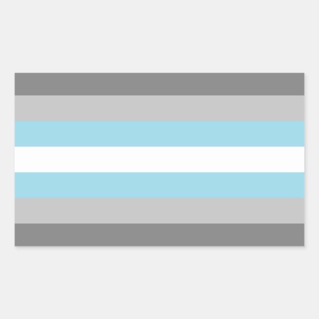 Sticker Rectangulaire Déiboy Pride (Devant)
