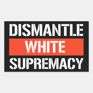 Sticker Rectangulaire Démanteler l'autocollant rectangulaire de la supré
