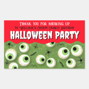 Sticker Rectangulaire Déplaisante crasse Halloween sorcières brasserie
