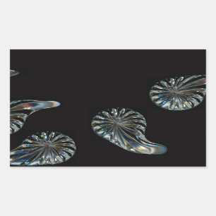 Sticker Rectangulaire Design irlandais - La collection Crystal