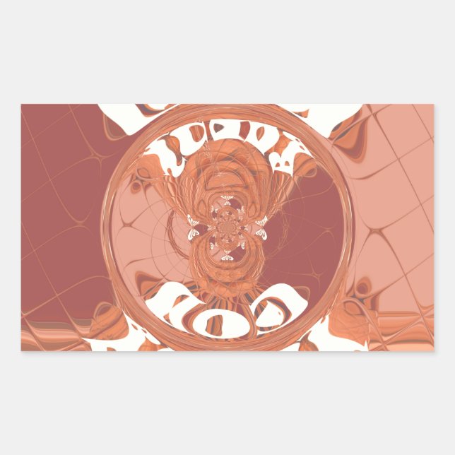 Sticker Rectangulaire Dieu Vous Bénit Un Design De Texte Inspirant. (Devant)