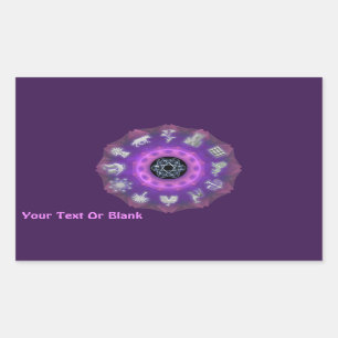 Sticker Rectangulaire Douze tribus