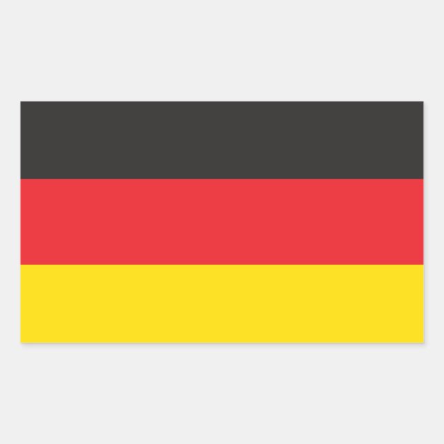 STICKER RECTANGULAIRE DRAG ALLEMAND (Devant)