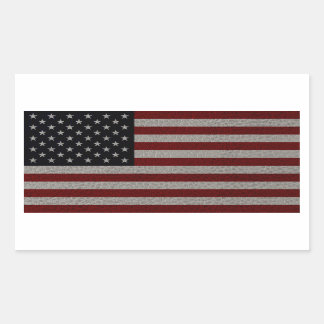Sticker Rectangulaire Drapeau américain